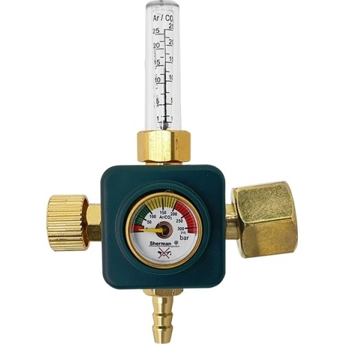 RBN Mini CO₂/Argonic reducer, with rotameter