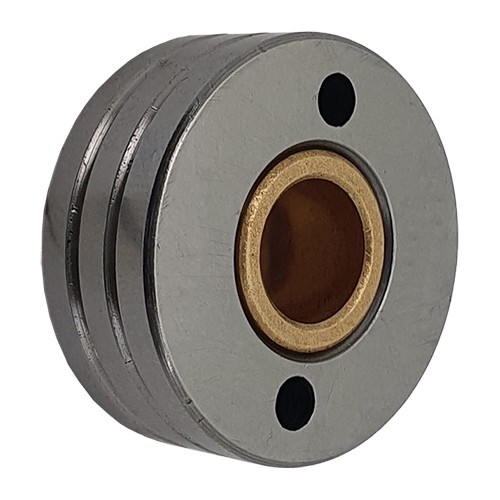 Wire feeder guide roller 30x10x12mm 4Rn - U (for aluminium)