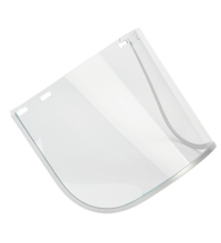 Face shield, transparent - YRA aliuminio kraštelis