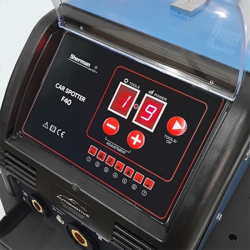 Kėbulo remonto suvirinimo aparatas F40 230V (3800 A)