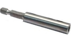 Screwdriver bit holder with magnet