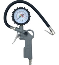 Pripūtimo pistoletas su manometru
