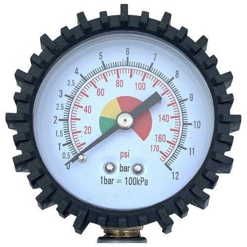 Pripūtimo pistoletas su manometru