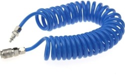 Prapūtimo pistoletas su spiraline žarna