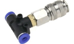 Prapūtimo pistoletas su spiraline žarna