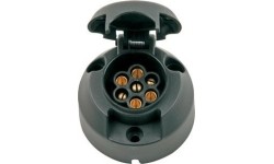7pin plastic socket, round, N type