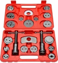 Brake piston wind-back tool set 21 pcs.