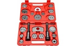 Brake piston wind-back tool set 21 pcs.