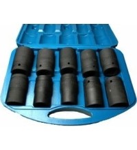 1" Smūginių galvučių rinkinys 10vnt. (21-41mm)