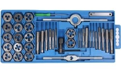 Sriegiklių ir sriegpjovių rinkinys 40vnt. M3-M12