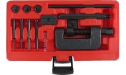 Chain breaker and riveting tools