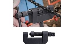 Chain breaker and riveting tools