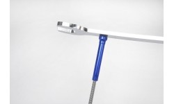 Magnetinis kotas lankstus 600mm su griebtuvu ir LED