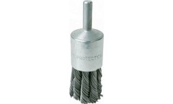 End type, twisted knot wheel brush, 25mm