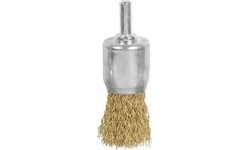 End type, crimped wire brush, 25mm