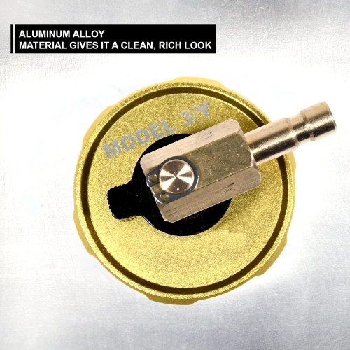 Brake bleeder and filler adapter for TESLA 3 and Y