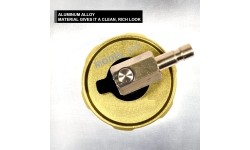 Brake bleeder and filler adapter for TESLA 3 and Y