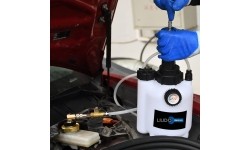 Brake bleeder and filler adapter for TESLA 3 and Y