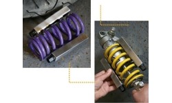 Spyruoklių suspaudėjas motociklams 2vnt.