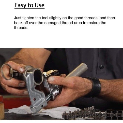 Universal outside thread chaser set  35-130mm