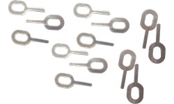 Aluminum pull ring set 18pcs for spot welding machine