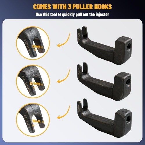 Pneumatic diesel injector puller set 27pcs