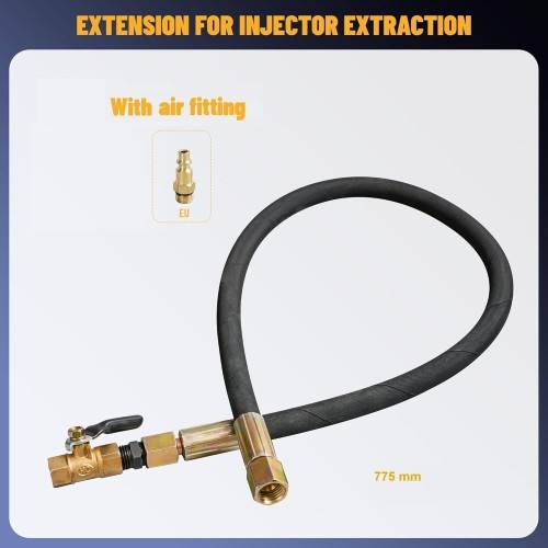 Pneumatic diesel injector puller set 27pcs