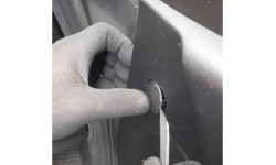 Trim removal pry bar clip metal set 2pcs