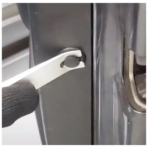 Trim removal pry bar clip metal set 2pcs