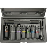 Specialių smūginių galvučių rinkinys šarnyrams 9vnt. M-10 - M-18