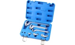 Reguliuojamų užmetamų raktų komplektas 35-120mm 8vnt.