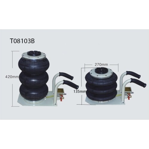 Air jack 3t (3 air bags) with short handle