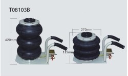 Air jack 3t (3 air bags) with short handle
