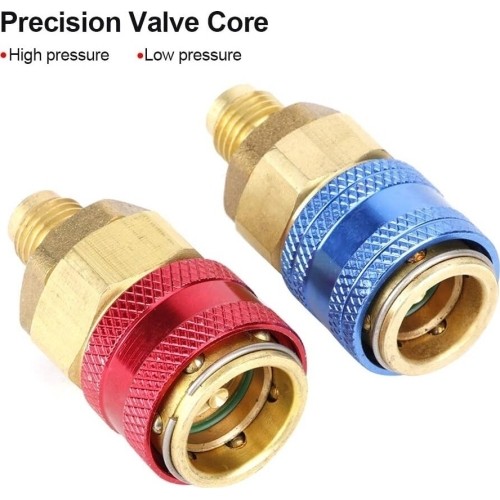 Oro kondicionierių R134A jungtys (varinės) 1/4" su išoriniu sriegiu 2vnt.