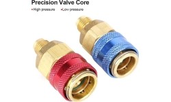 Oro kondicionierių R134A jungtys (varinės) 1/4" su išoriniu sriegiu 2vnt.