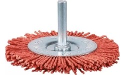 Wheel brush, abrasive with shaft 50mm