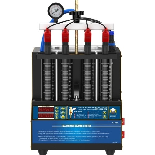 Degalų įpurškimo (benz.) testeris ir purkštukų valymo įrenginys