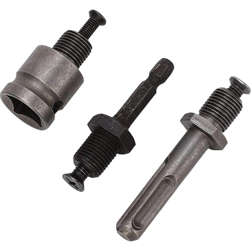 Griebtuvas gręžtuvui 1/2'' Ø2-13mm su adapteriais 4vnt.