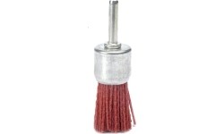 End brush, abrasive with shaft 50mm