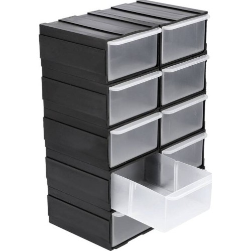 Spintelė smulkmenoms (10-ies stalčių) 225x155x100mm