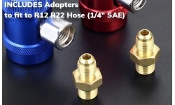 Oro kondicionierių R1234yf jungtys 1/4" su išoriniu sriegiu 2vnt.