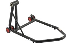 Motociklo stovas vienpusis galiniam ratui 340kg su adapteriais
