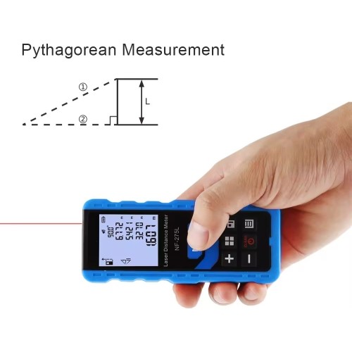 Lazerinis atstumų matuoklis (žalias)  0-60m