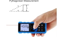 Lazerinis atstumų matuoklis (žalias)  0-60m