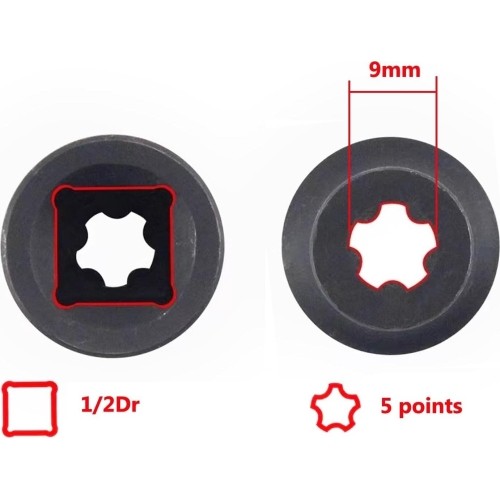 Specializuota galvutė TESLA akumuliatorių apsaugoms