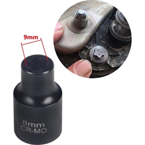 Special socket for TESLA battery cover