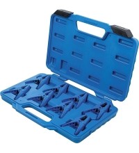 Flexible hose clamps set 8pcs