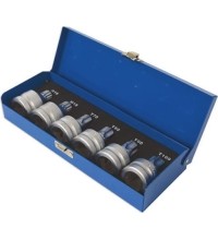 3/4'' Galvučių su antgaliais rinkinys (TORX, SPLINE) 6vnt.