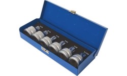 3/4'' Galvučių su antgaliais rinkinys (TORX, SPLINE) 6vnt.
