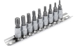 3/8'' TORX bit sockets set 9pcs T-10-T-60